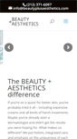 Mobile Screenshot of beautyplusaesthetics.com